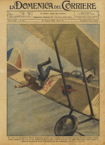İstenmeyen uçuş by Achille Beltrame