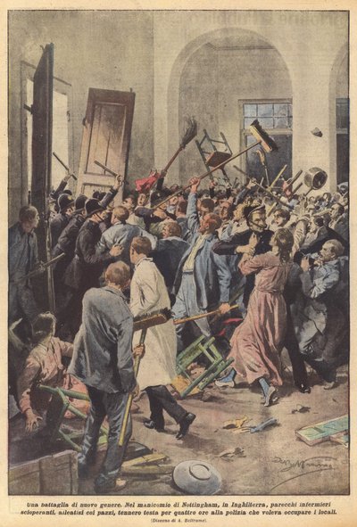 Yeni bir tür savaş by Achille Beltrame
