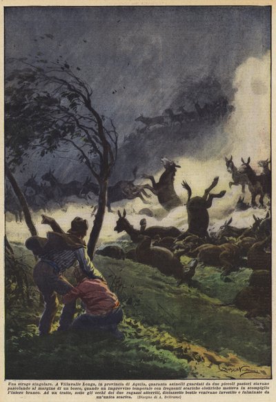 Tekil bir katliam by Achille Beltrame