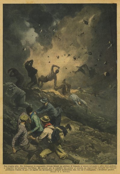 Trajik bir yolculuk by Achille Beltrame