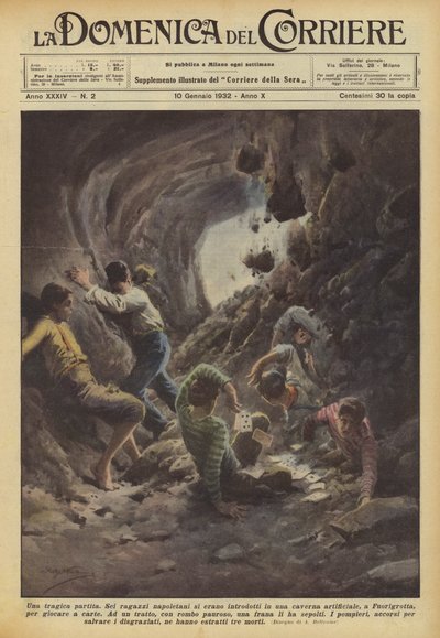 Trajik bir maç by Achille Beltrame