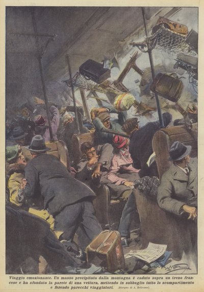 heyecan verici yolculuk by Achille Beltrame