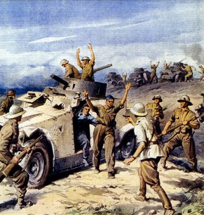 İkinci Dünya Savaşı-1940 1941-Kuzey Afrika Seferi-İtalyanların Mısır