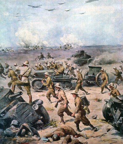 İkinci Dünya Savaşı-1940 Kuzey Afrika Seferi-İtalyanların Mısır