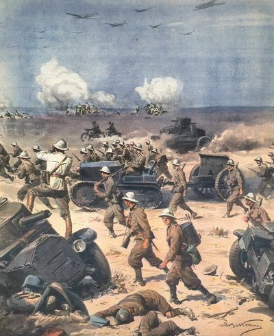 Dünya Savaşı II. Libya (Kuzey Afrika Kampanyası). Sirenayka
