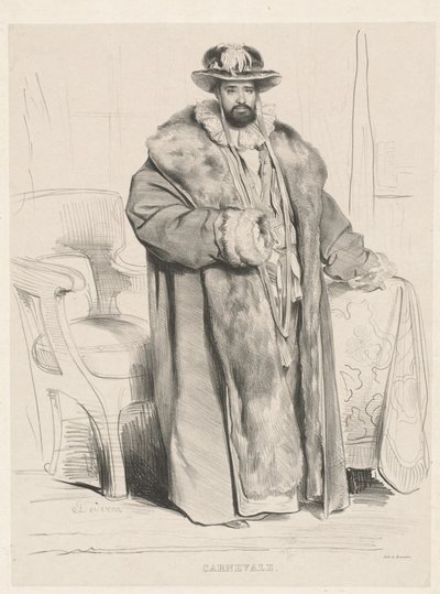 karnaval by Achille Devéria