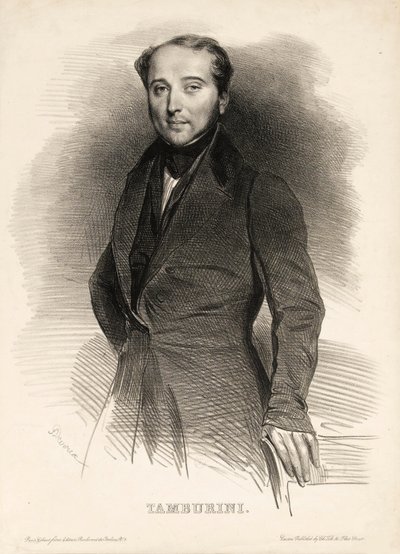 Opera sanatçısı Antonio Tamburini