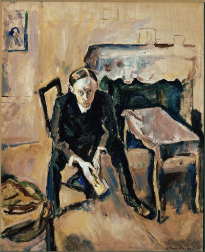 Fransız yazar Fernand Fleuret'nin portresi (tuval üzerine yağlıboya) by Achille Emile Othon Friesz