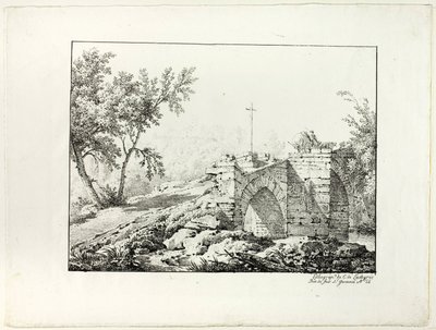 Köprülü Manzara by Achille Etna Michallon