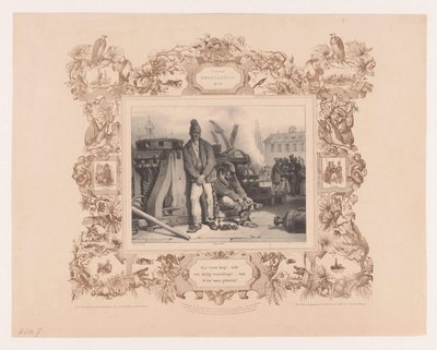 Opprobre / Dwangarbeid / 40 yıl (nesne üzerindeki başlık) by Achille Girardot