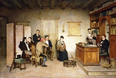 Vasiyetin Okunması by Achille Glisenti