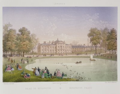 Kensington Sarayı, c.1862 by Achille Louis Martinet