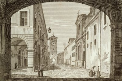 Achille Parboni (1783-1841), İtalya tarafından oyulmuş Ravenna Elçiliği