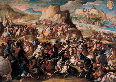 Oran Savaşı, 1699 by Acisclo Antonio Palomino de Castro y