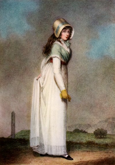 İrlandalı Bir Kızın Portresi, 18. yüzyılın sonu ve 19. yüzyılın başı, 1910 by Adam Buck