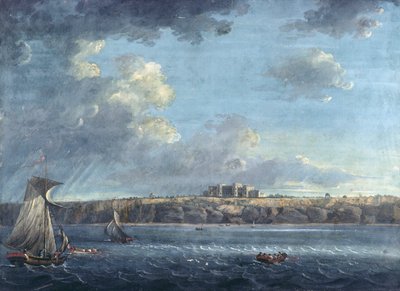 Highcliffe, Christchurch yakınlarında, Denizden by Adam Callander