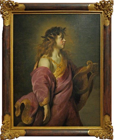 Fransızca:  Apollon Apollo olarak bir adamın portresi by Adam Camerarius