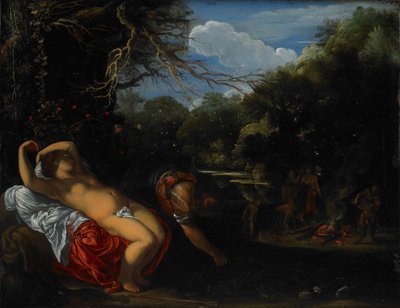 Apollo ve Coronis by Adam Elsheimer