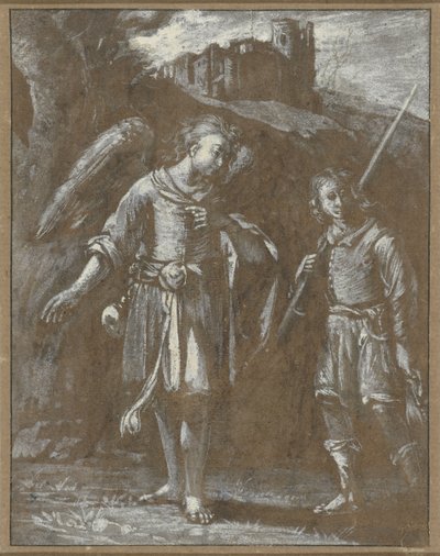 Almanca: Tobias und der Engel Tobias ve Melek
























" by Adam Elsheimer