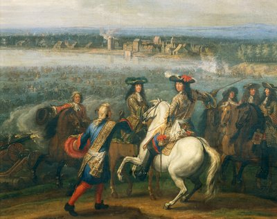 Louis at sırtında, 1672