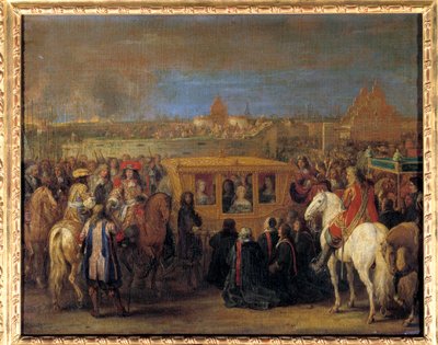 Kral Louis XIV (1638-1715) ve Avusturya Kraliçesi Marie-Therese