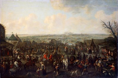 Bir Kasaba Kuşatması, 1660. by Adam Frans van der Meulen