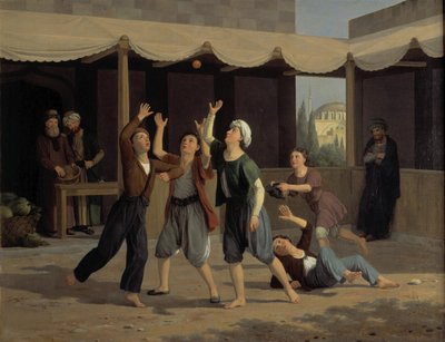 Aladdin, düşen Pomeranyalılardan sonra diğer çocuklar arasında sıkıştı by Adam Müller