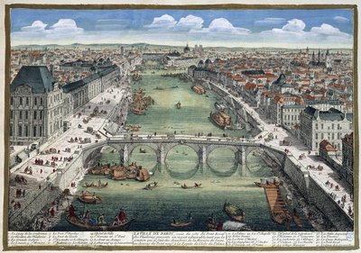 Tuileries Kraliyet Köprüsü - Perelle tarafından “” Paris”te by Adam Perelle