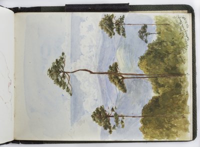 Suluboya Eskiz Defteri, Çizimler ve Notlar, Meksika, 1896-1898 (suluboya) by Adela Breton