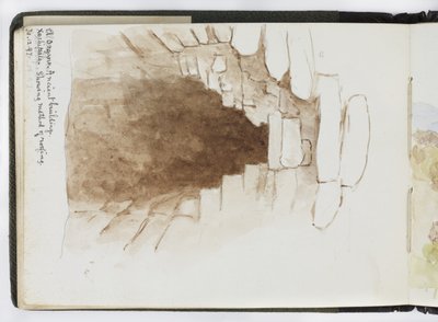 Suluboya Eskiz Defteri, Çizimler ve Notlar, Meksika, 1896-1898 (suluboya) by Adela Breton