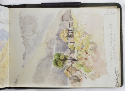 Suluboya Eskiz Defteri, Çizimler ve Notlar, Meksika, 1896-1898 (suluboya) by Adela Breton