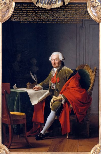 Charles-Roger, Bauffremont Prensi 1713-1795 by Adelaide Labille Guiard