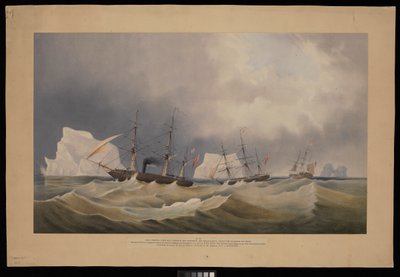 H.M.S. Phoenix ve Arkadaşları, The Diligence ve Breadalbane, Buzdağları Arasında by Admiral Edward Augustus Inglefield