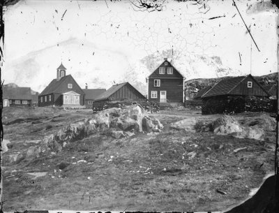 Holsteinborg (şimdi Sisimiut) by Admiral Edward Augustus Inglefield