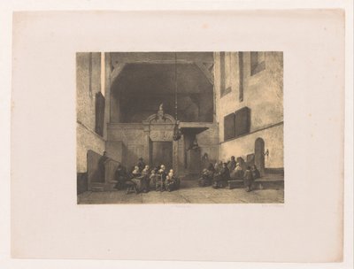 Rakamlarla kilise iç by Adolf Carel Nunnink