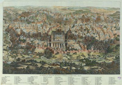 Kudüs Haritası Tarihi ve modern Kudüs