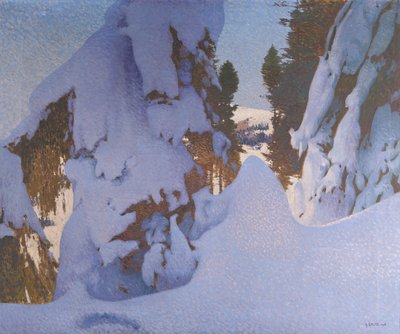 Kış mevsimi by Adolf Gross
