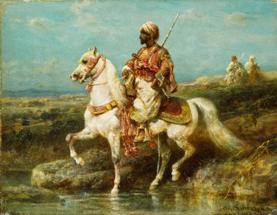 Arap Süvari, by Adolf Schreyer