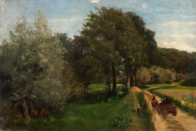 Ticino'da manzara by Adolf Stabli