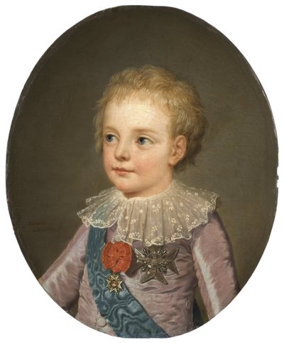 Louis Joseph Xavier Francois de Bourbon (1781-1789), Fransa