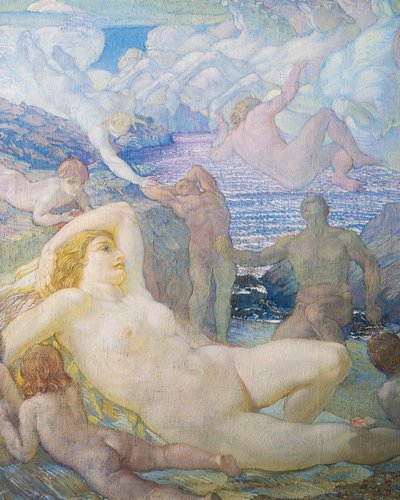 Aurora veya Mater Matuta by Adolfo de Carolis