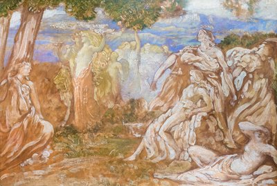 Venüs ve Adonis by Adolfo de Carolis