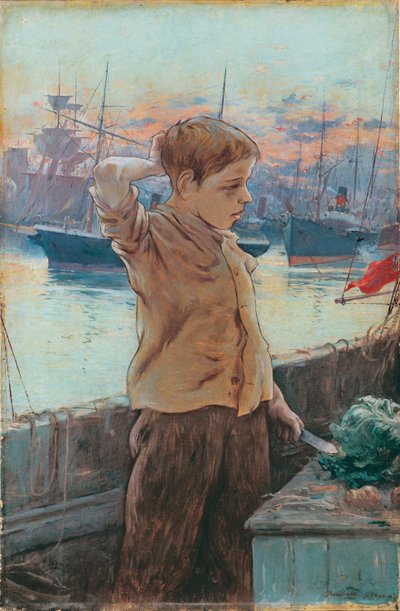 ""Le mousse"" (Geminin oğlu) Peinture d