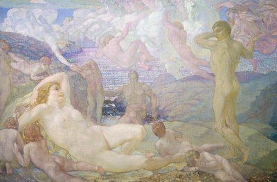 Aurora veya Mater Matuta by Adolfo de Carolis
