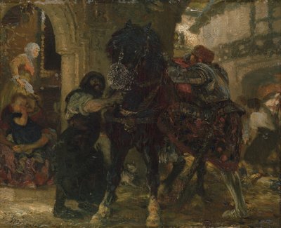 Demirhanedeki Şövalye, 1865 by Adolph Menzel