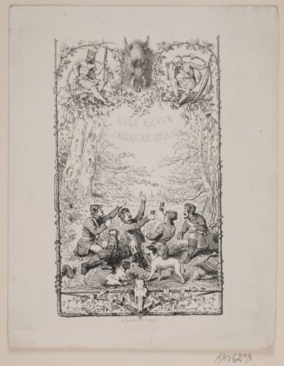 Tüm cesur avcılara tost by Johan Adolph Kittendorff