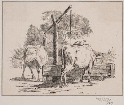 tavuk ve inek by Johan Adolph Kittendorff