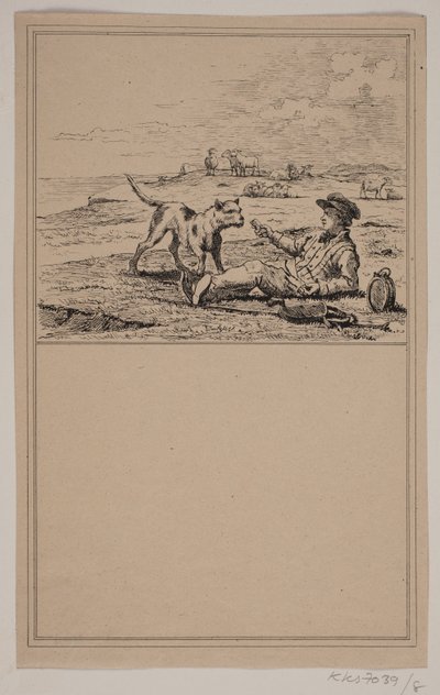 Çoban ve köpek. No. 7