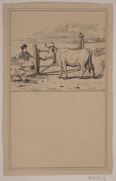 İnek ve çocuk. No. 12