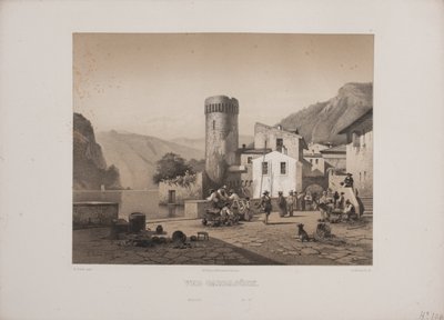 Garda Gölü'nde by Johan Adolph Kittendorff